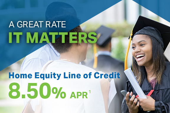 A Great Rate - It Matters. Home Equity Line of Credit 8.50 APR 1